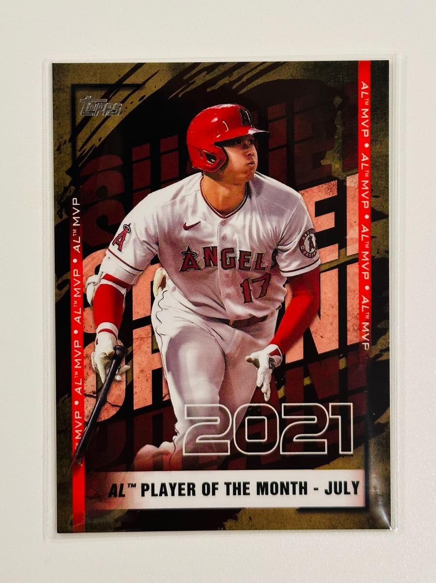 【送料込】 Topps 大谷 翔平 エンゼルス カード OHTANI SHOHEI パラレル 25枚限定 シリアル