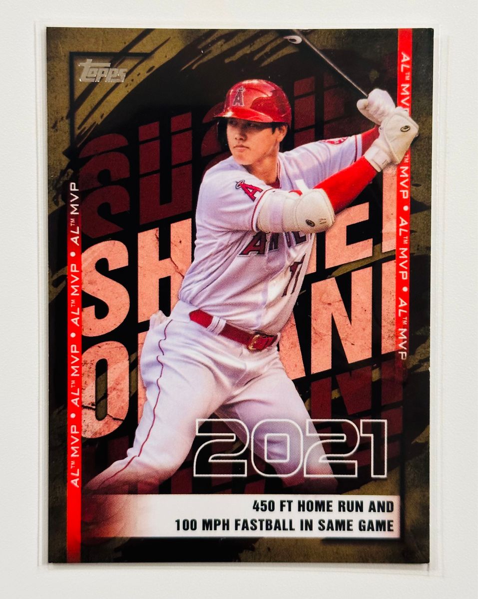 【送料込】 Topps 大谷 翔平 エンゼルス カード パラレル 25枚限定