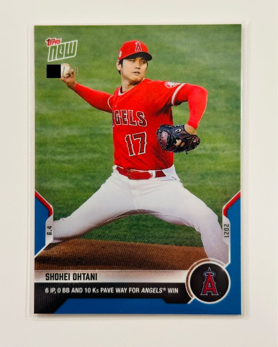 シリアル49枚限定 Topps Now 大谷翔平 パラレル OHTANI SHOHEI Yahoo