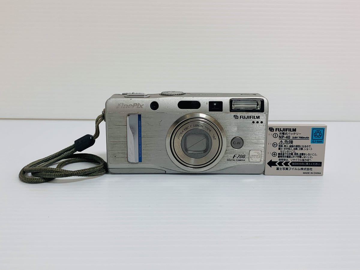 FUJIFILM フジフイルム FINEPIX F700コンパクトデジタルカメラ　動作確認済み バッテリー付き_画像1
