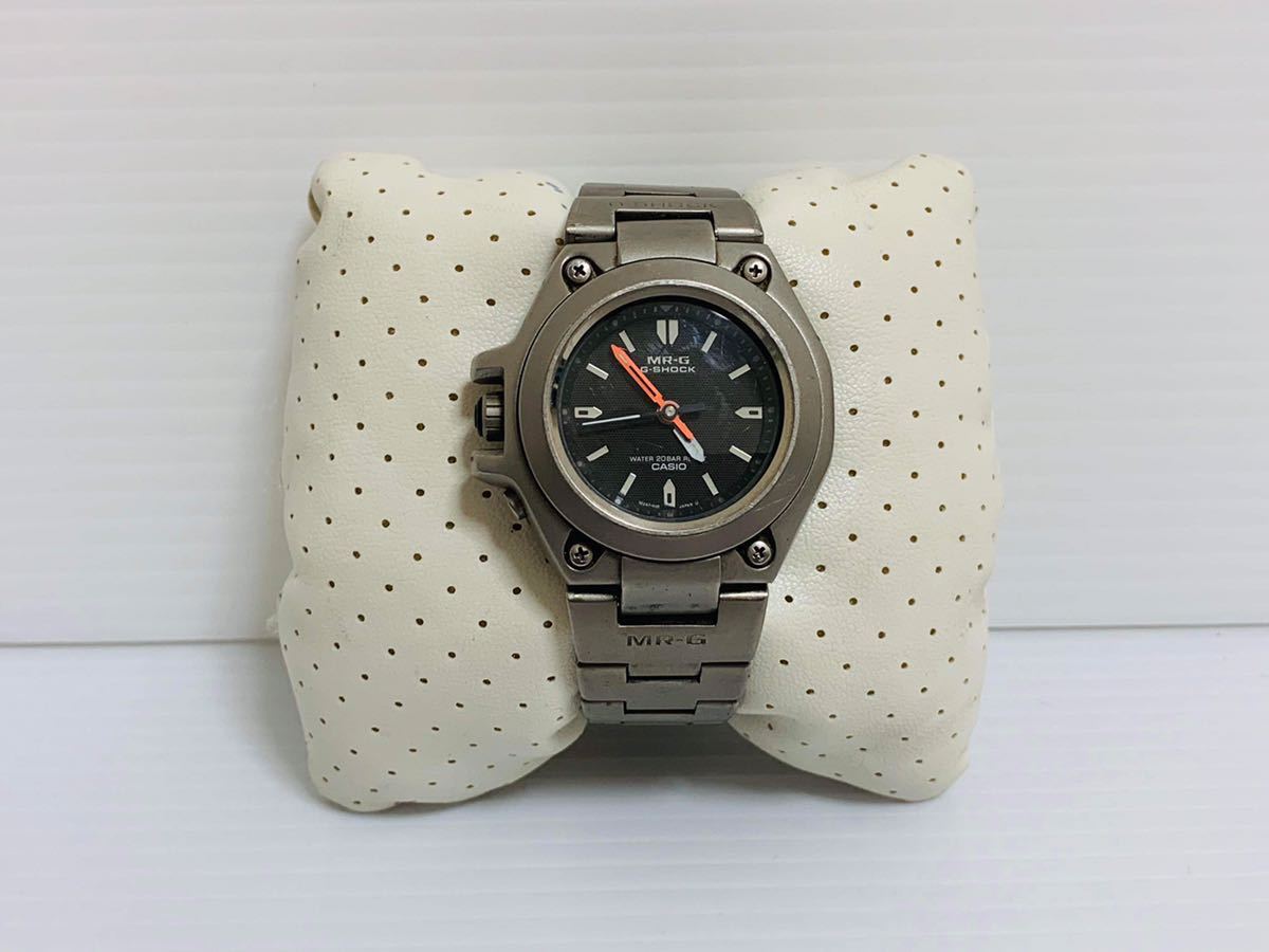 MR-G G-SHOCK ジーショック CASIOカシオ MRG-120T TITANIUM アナログ クォーツ メンズ腕時計 固定送料価格1500