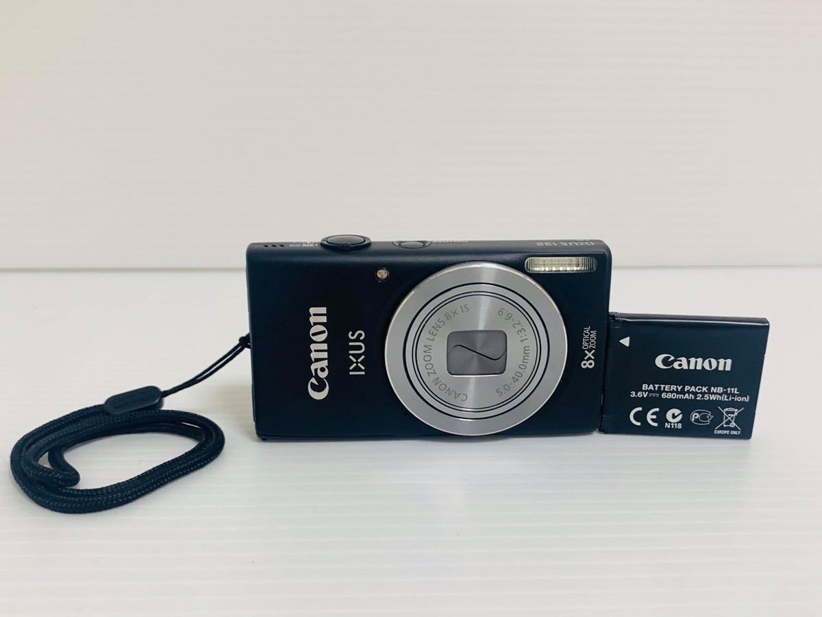 Canon キヤノン IXUS 132 コンパクトデジタルカメラ 動作確認済み 固定送料価格1500