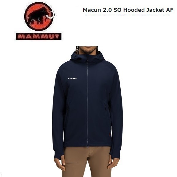 新品本物 MAMMUT マムート マックン2.0 SOフーデッドジャケットAF