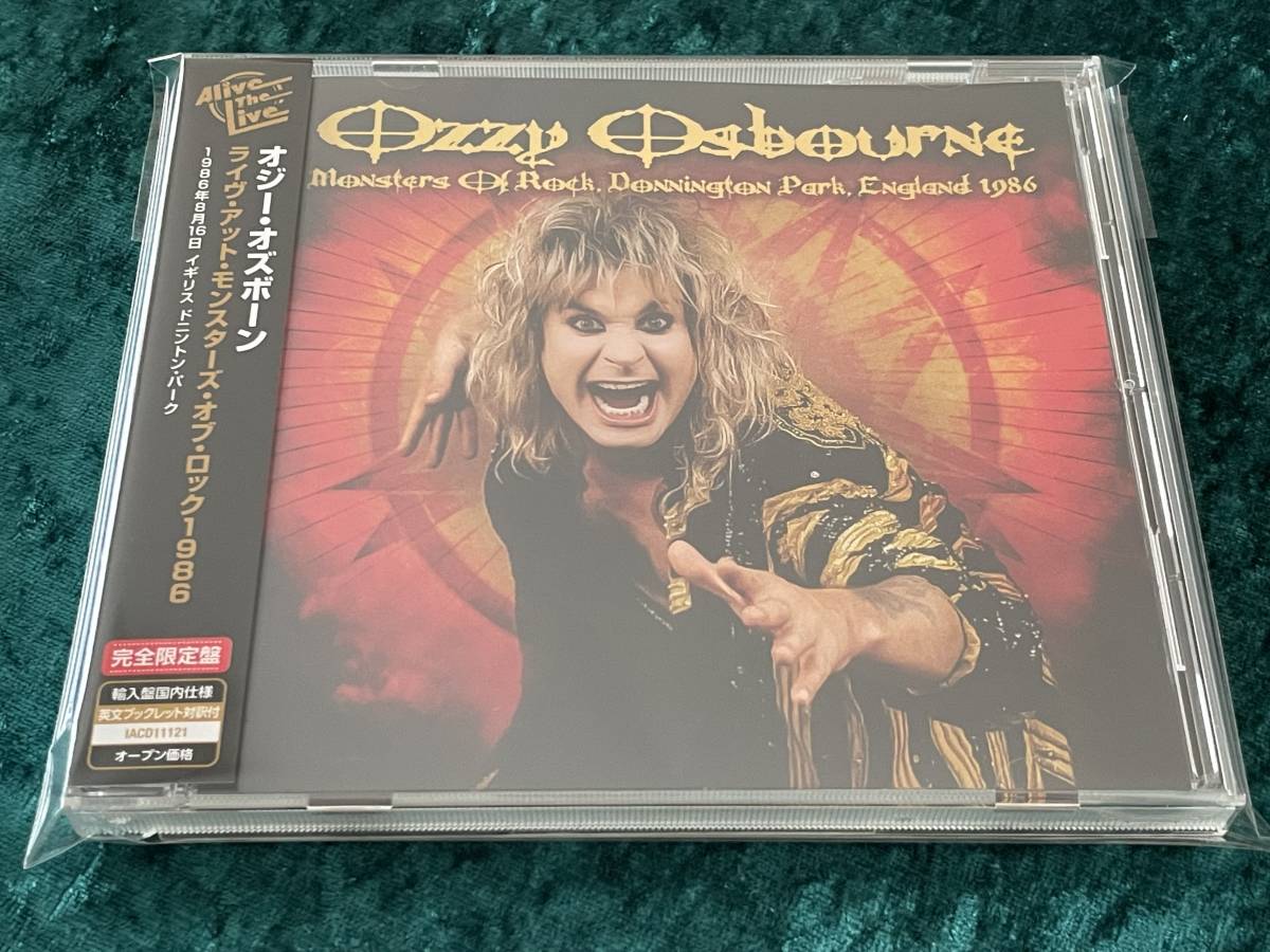 *Alive The Live*oji-* oz bo-n* complete limitation record * live * at * Monstar z*ob* lock 1986* with belt *CD*OZZY OSBOURNE*