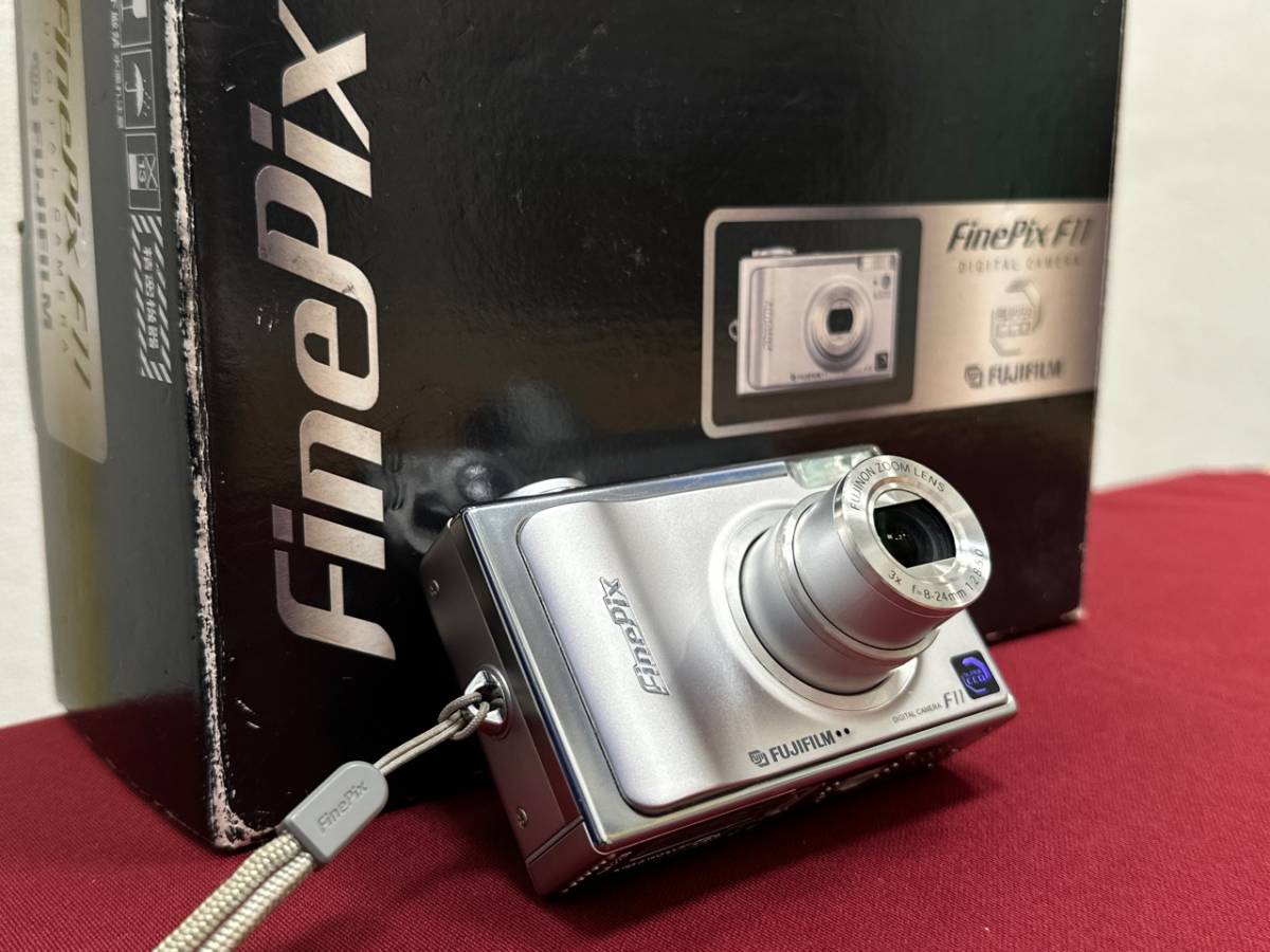 無料配達 FINEPIX 動作品 ※54087 F11 デジカメ レトロ コンパクト