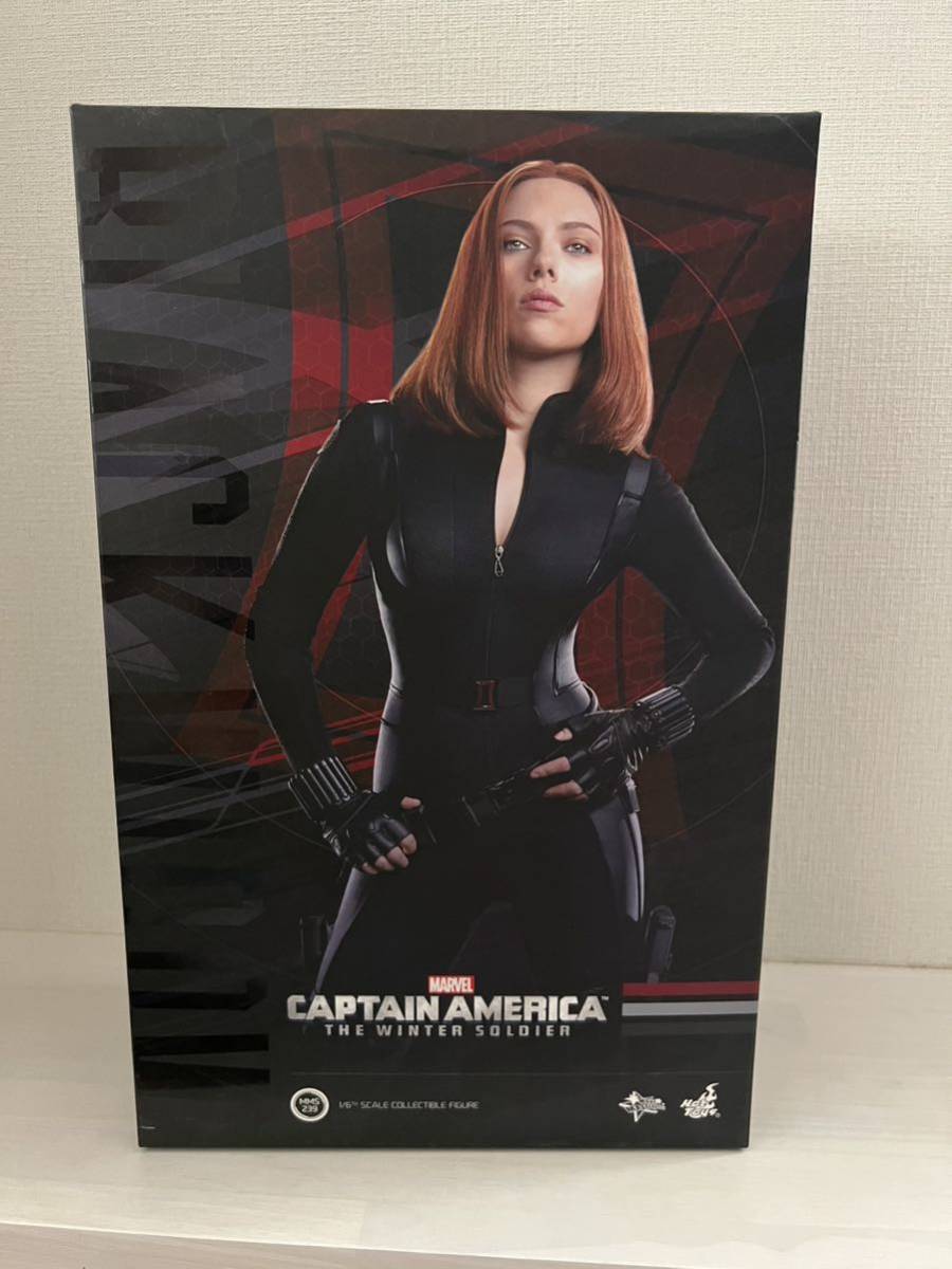 ホットトイズ　キャプテンアメリカ　ウィンターソルジャー　ブラックウィドウ ムービーマスターピース 1/6 HOTTOYS MARVEL 開封品_画像1