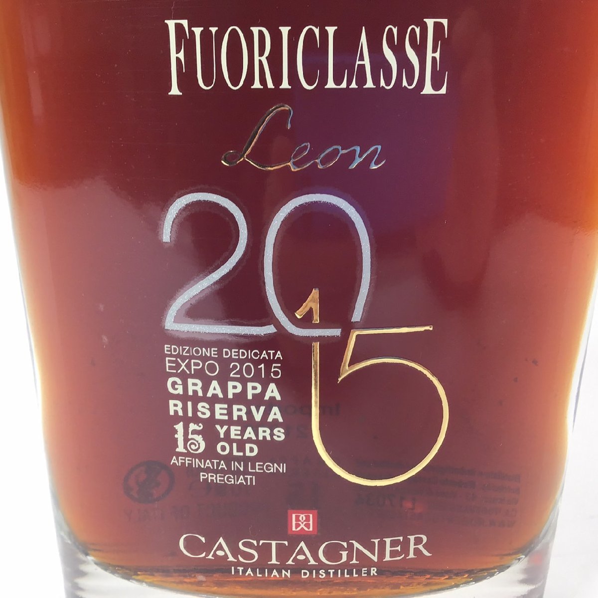 未開栓 CASTAGNER FUORICLASSE カスタニャ フォッリクラッセ レオン 2015 箱付 700ml 38％ CR-18-3-144443-A_画像4