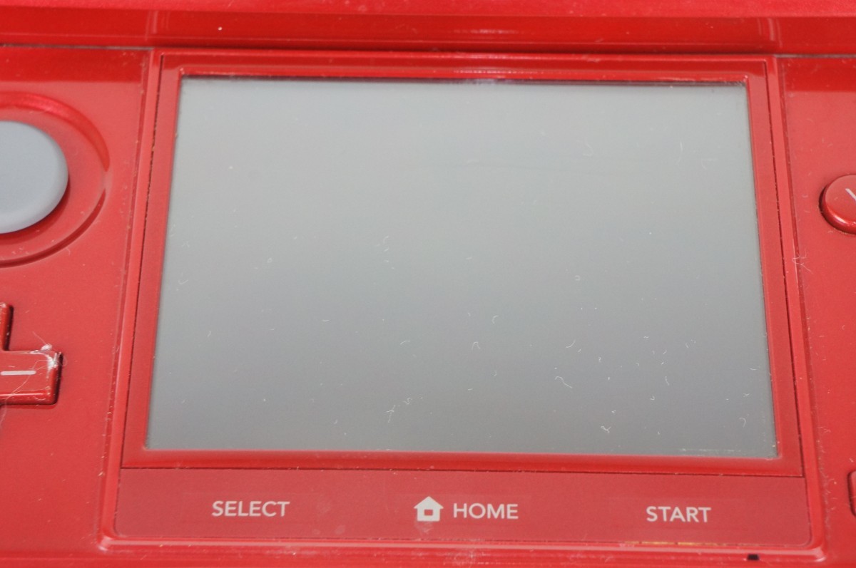 ニンテンドー3DS　本体　FLARE RED　箱付き　Nintendo　任天堂　動作OK_画像9