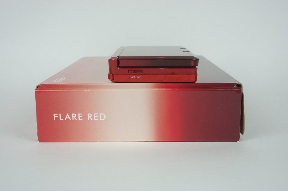 ニンテンドー3DS　本体　FLARE RED　箱付き　Nintendo　任天堂　動作OK_画像6