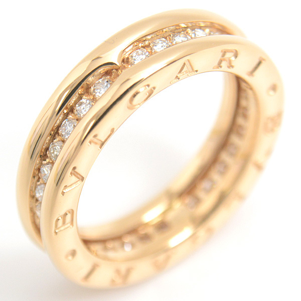 国内即発送】 指輪 ブルガリ レディース 中古 750YG BVLGARI イエロー