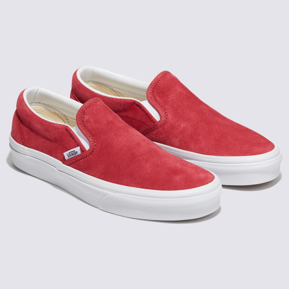 品質は非常に良い VANS(バンズ)『 Slip-on』Pig Suede Holly Berry