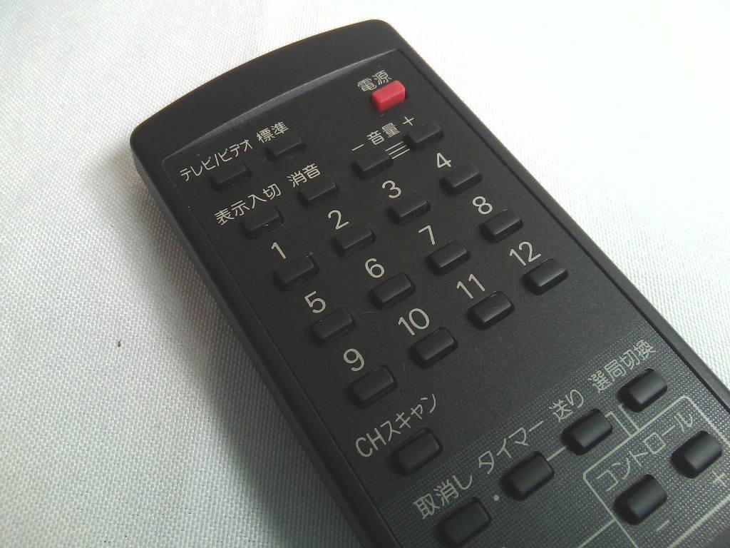 SANYO サンヨー RC-282 テレビ ／ビデオ　リモコン ★ 動作品_画像4