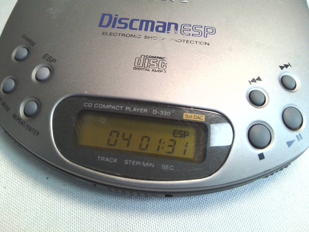 名機★SONY/ソニー Discman ESP CDプレーヤー　 D-330 　日本製★動作品_画像4