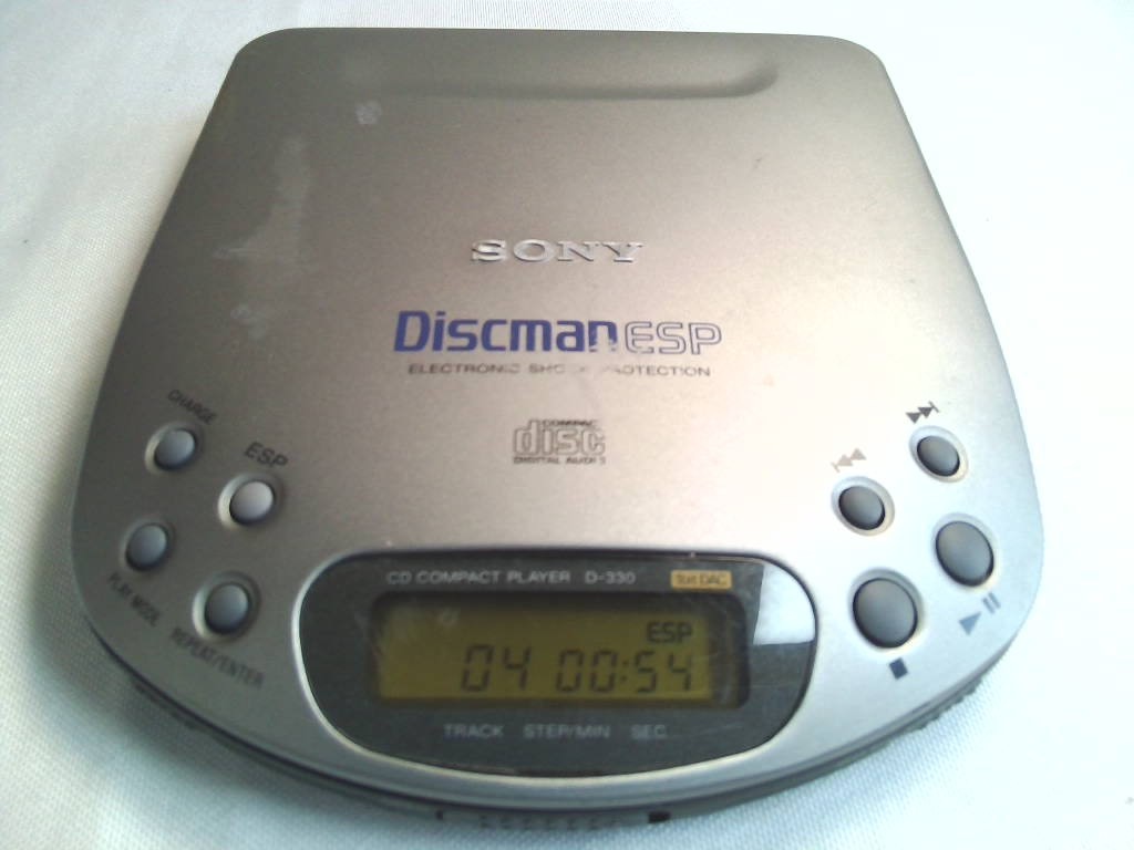 名機★SONY/ソニー Discman ESP CDプレーヤー　 D-330 　日本製★動作品_画像1