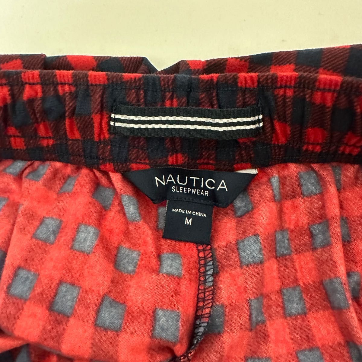 美品 NAUTICA ノーティカ パジャマパンツ イージーパンツ