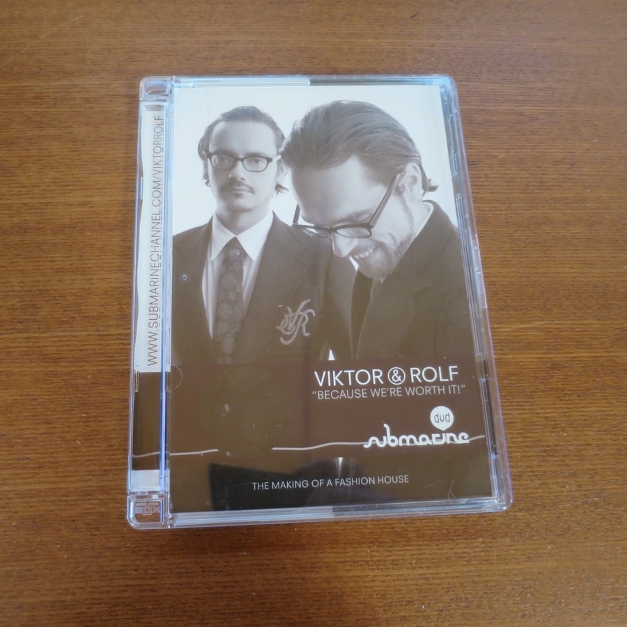 Viktor & Rolf / Because We're Worth It! ヴィクター＆ロルフ DVD■装苑 流行通信 花椿 ファッション デザイン GINZA VOGUE paris italia_画像1