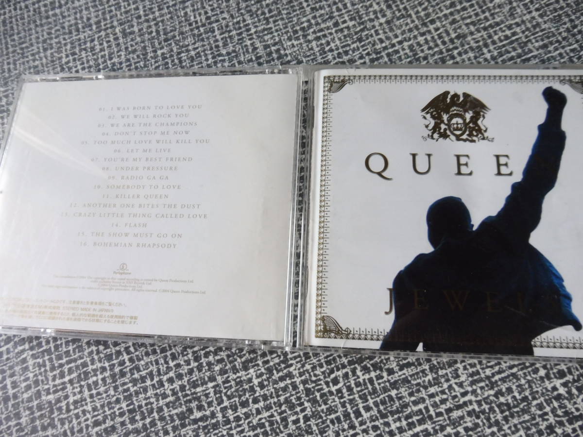 QUENN JEWELS クイーン ベストCD ジュエルズ GREATEST HITS　 best I was born to love you we will rock you bohemian rhapsody 国内盤_画像1