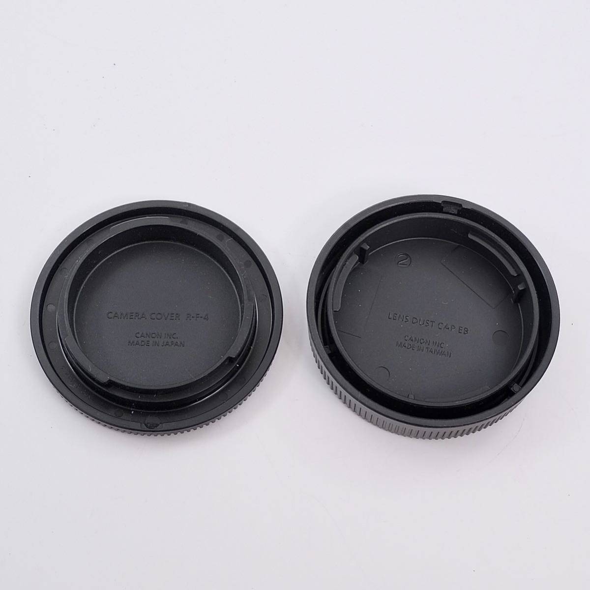 Canon キヤノン Camera Cover R-F-4 Lens Dust Cap EB キャップセット_画像2