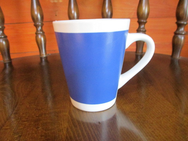BUELL マグカップ　ハーレー　新品　ブルー×白　_画像2