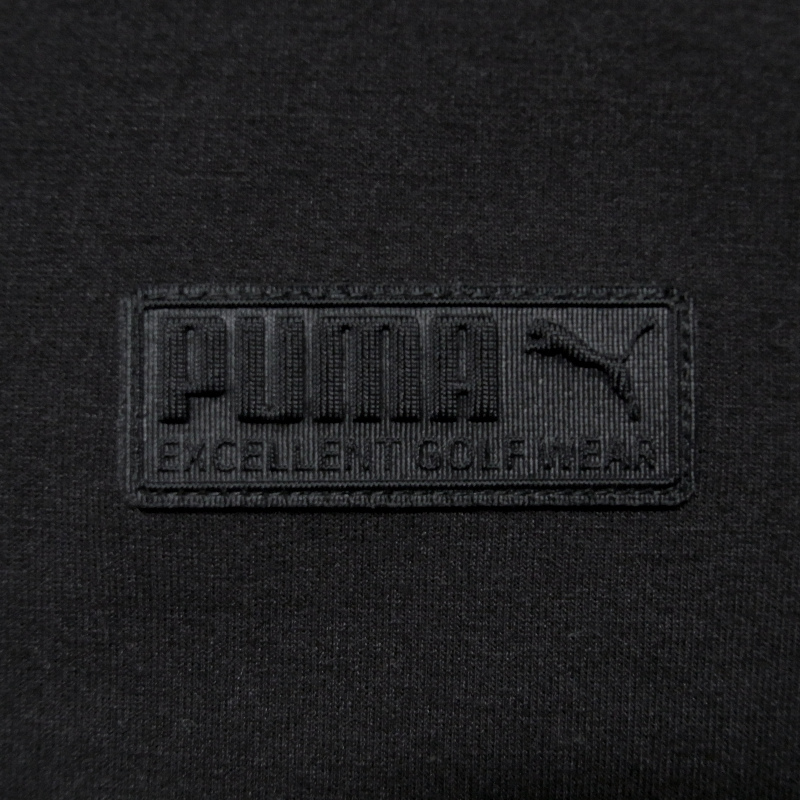 ◇◆PUMA GOLF（プーマ ゴルフ）/≪EGW≫滑らかなスムース感！伸縮性が抜群なクルーネックダンボールニットプルオーバー【M】 _画像5