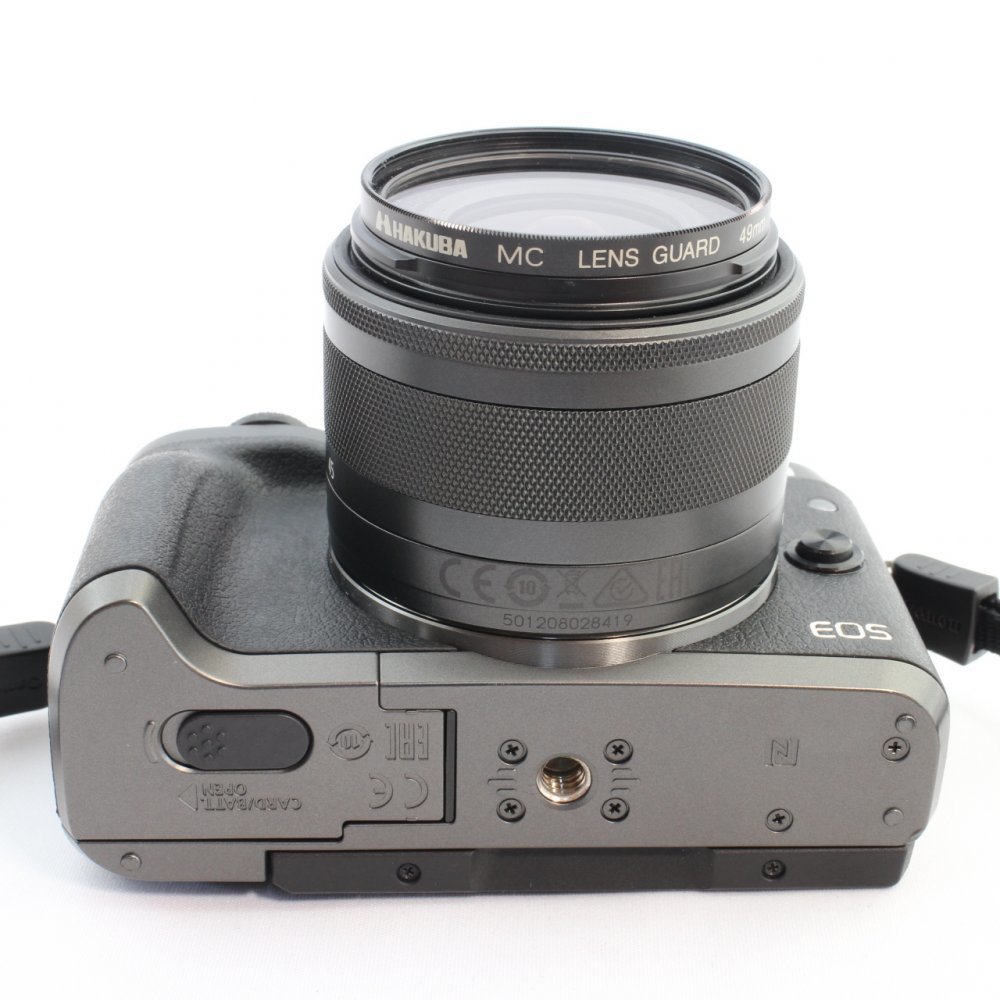 Canon ミラーレス一眼カメラ EOS M6 レンズキット(ブラック) EF-M15-45mm F3.5-6.3 IS STM 付属 EOSM6BK-1545ISSTMLK_画像4