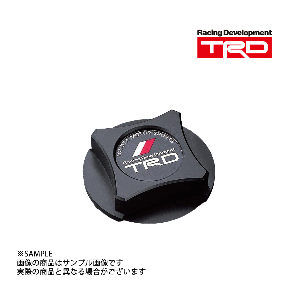 TRD オイルフィラーキャップ 樹脂製 ブラック ネジ式 ノア ZRR70G/ZRR75G/ZRR70W/ZRR75W MS112-00001 (563121029_画像1