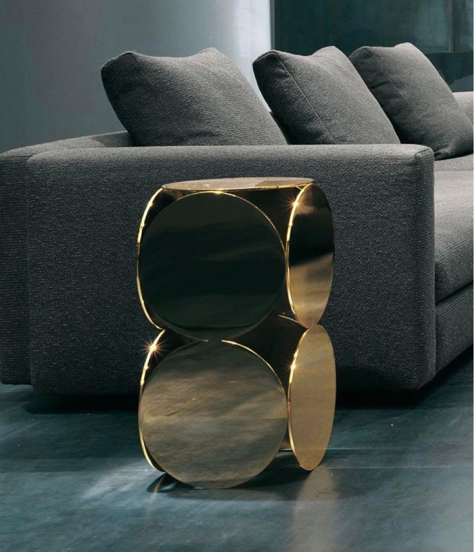【Minotti】【美品】サイドテーブル 新品未使用 Minotti】【美品】サイドテーブル 新品未使用 Yahoo