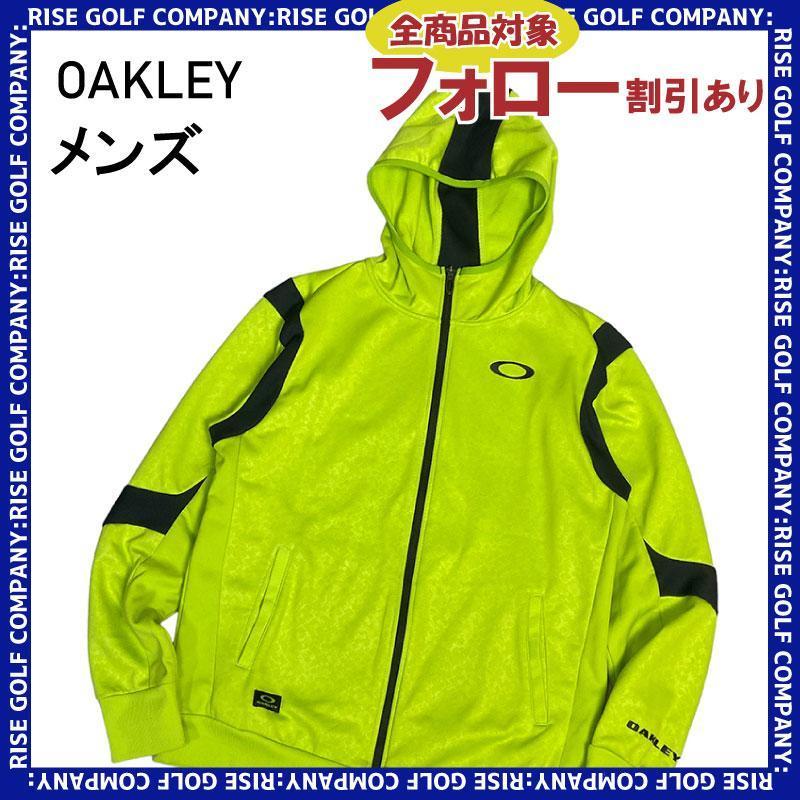 新着商品 OAKLEY オークリー 裏起毛 ジップパーカー L グリーン