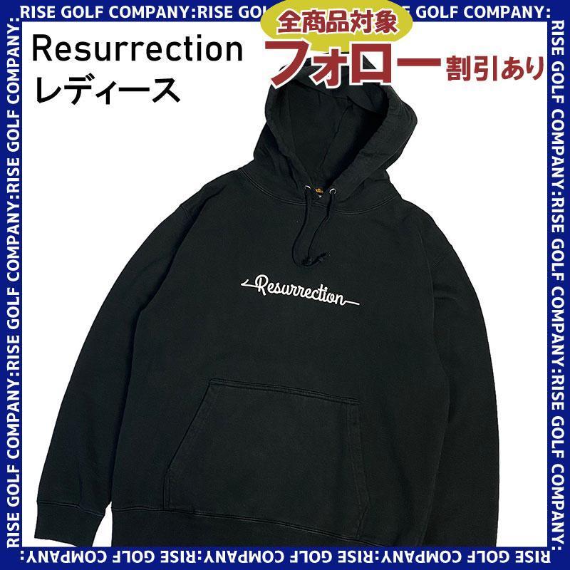 在庫処分】 RESURRECTION ブラック 長袖パーカー リザレクション M