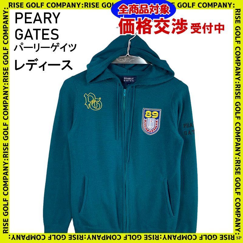 爆買い！ PEARLY GATES 2309-NP-0000h-G07 1 グリーン ジップ