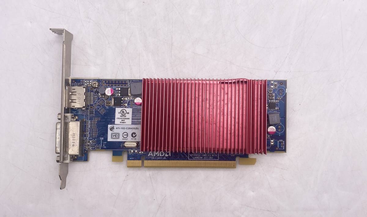 #G019 DELL AMD Radeon HD6450 GDDR3 1GB Displayport/DVI-I 動作未確認 ジャンク_画像1