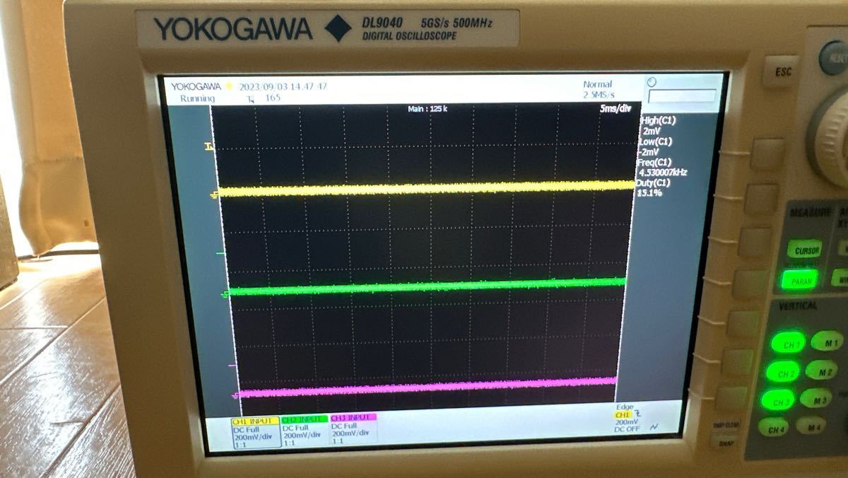 横河 DL9040 デジタルオシロスコープ 500MHz 5GS/s, 4ch Digital Oscilloscope Yokogawa 4