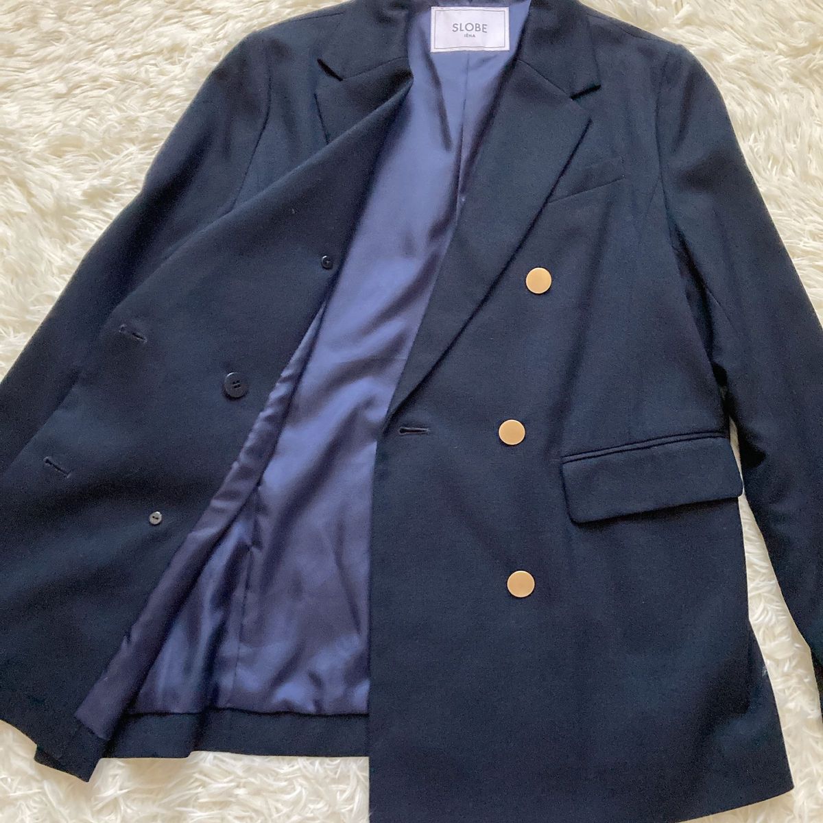 未使用品】SLOBE IENA 金ボタンブレザー 紺ブレ|Yahoo!フリマ 未使用品】SLOBE IENA 金ボタンブレザー 紺ブレ|Yahoo!フリマ
