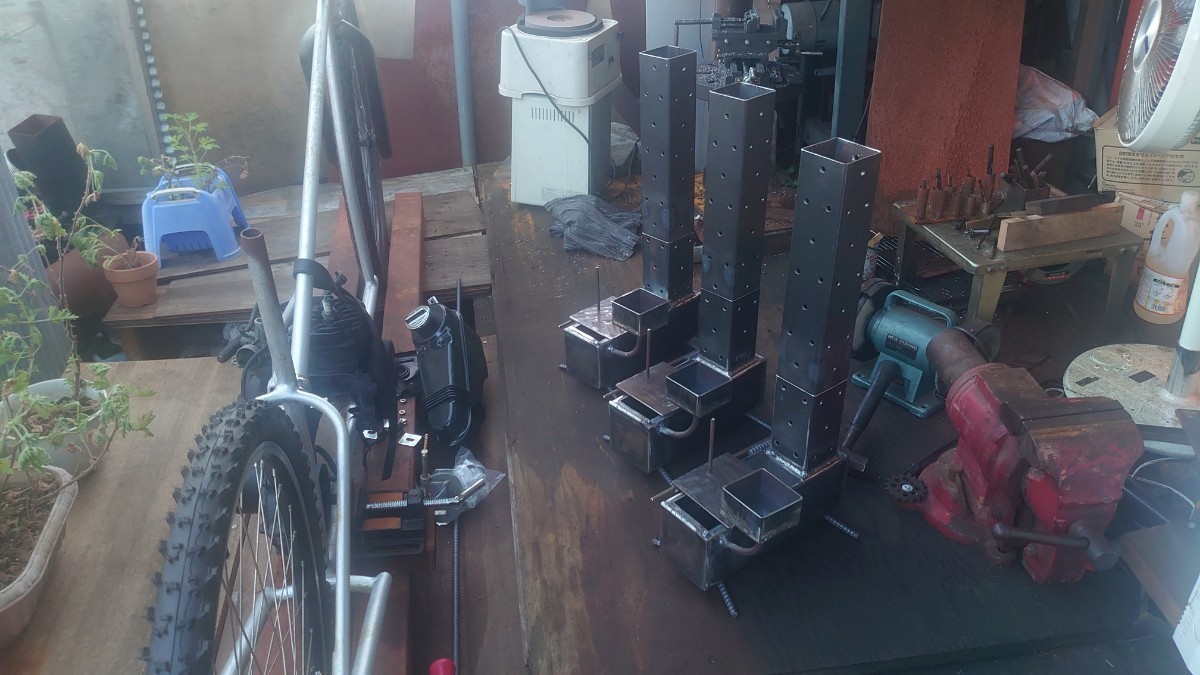 受注製作】 廃油ストーブ 【エコノミー】0015 自然吸気 電源不要 受注製作】 廃油ストーブ 【エコノミー】0015 自然吸気 電源不要