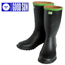  new goods Koshin ..Kohsin rubber boots practical use half length F type 25.5cm