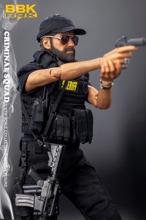 1/6 scale BBK Hard Boiled movie out low jelaruto*ba tiger -FN is - start ruFNX-45 only 