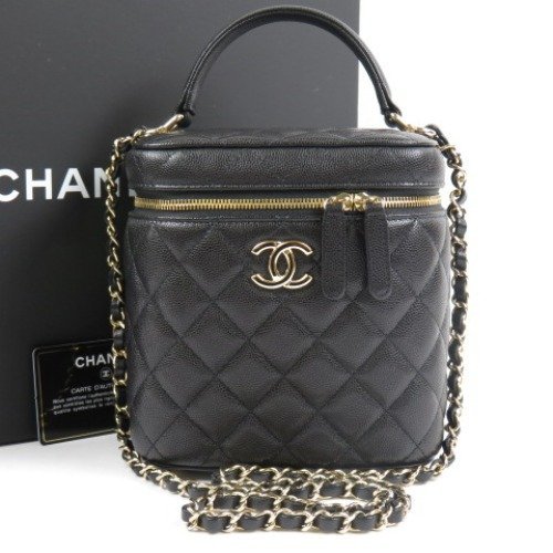 人気の春夏 バニティバッグ 未使用 シャネル 77820CHANEL マトラッセ