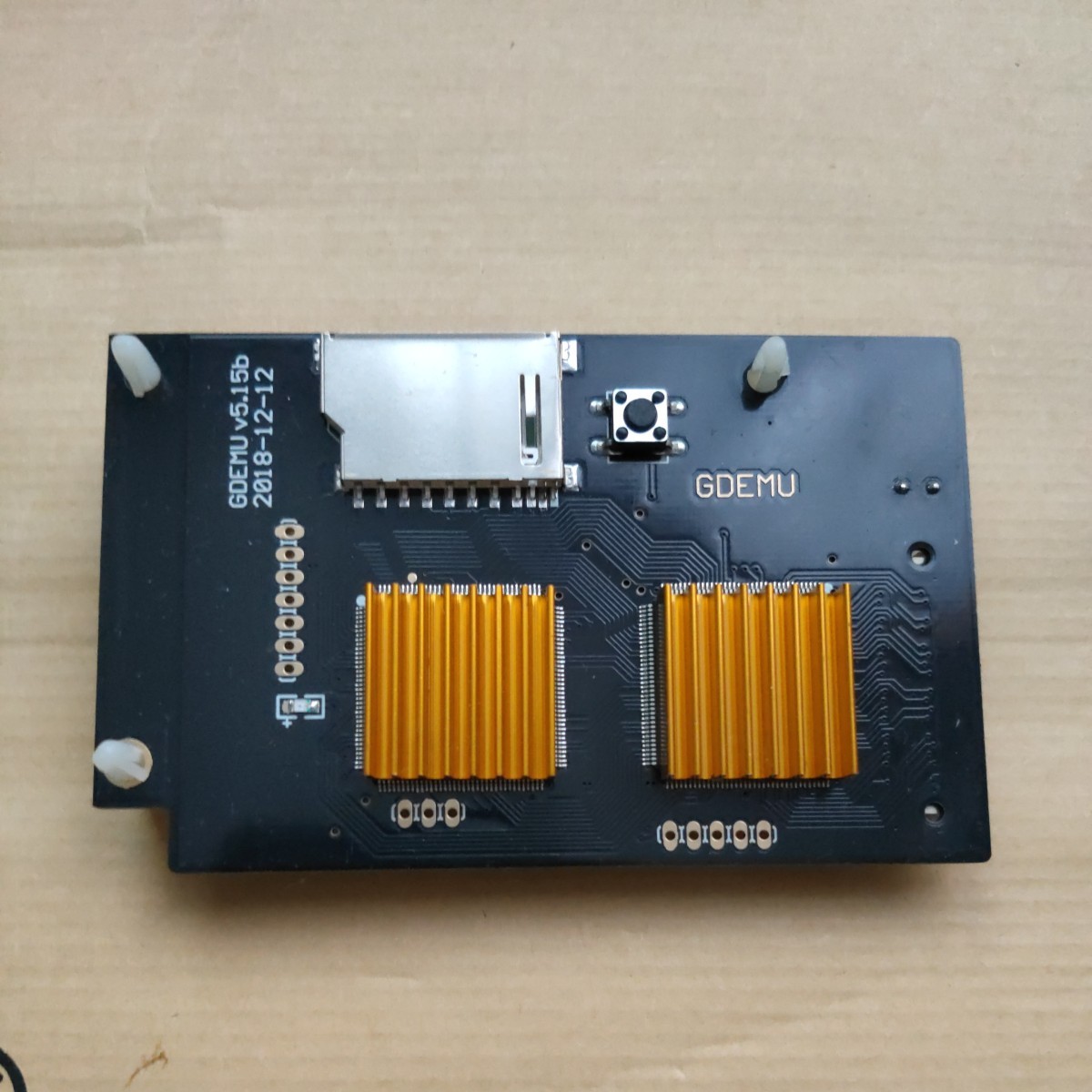 Dreamcast GDEMU 本体 電源用抵抗3つ付き v5.15b ドリームキャスト SDカード VA1