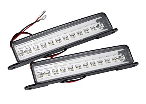 ナンバー灯 2セット 12LED ジムニー 汎用 移動用 ライセンスランプ JB23 JA11 JA12 SJ30 JA22_画像2