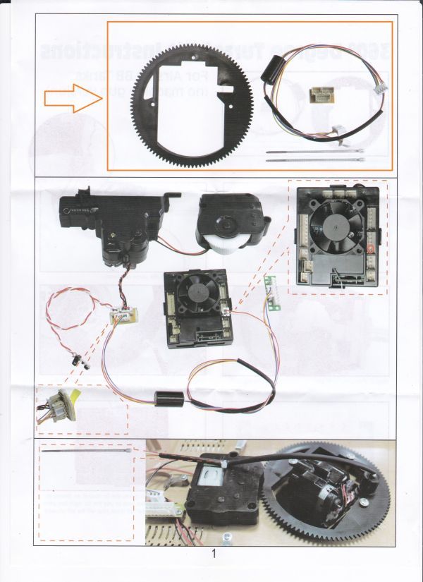 170 TG360-5 Thai gen for ..360 times parts (5 ring BB. version machine gun light none ) A3