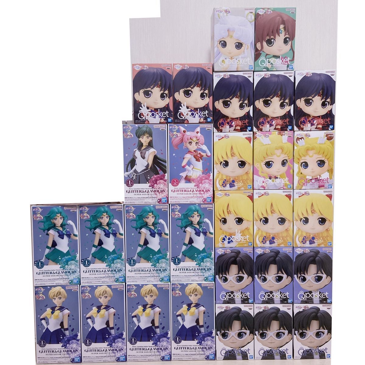 セーラームーン プライズ まとめ売り 29点 GLITTER&GLAMOURS Qposket
