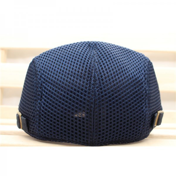 ハンチング帽子 エアメッシュ カジュアル派 シンプル 軽量 薄目 帽子 キャップ 56cm~58cm メンズ レディース NV HC40-2_画像3