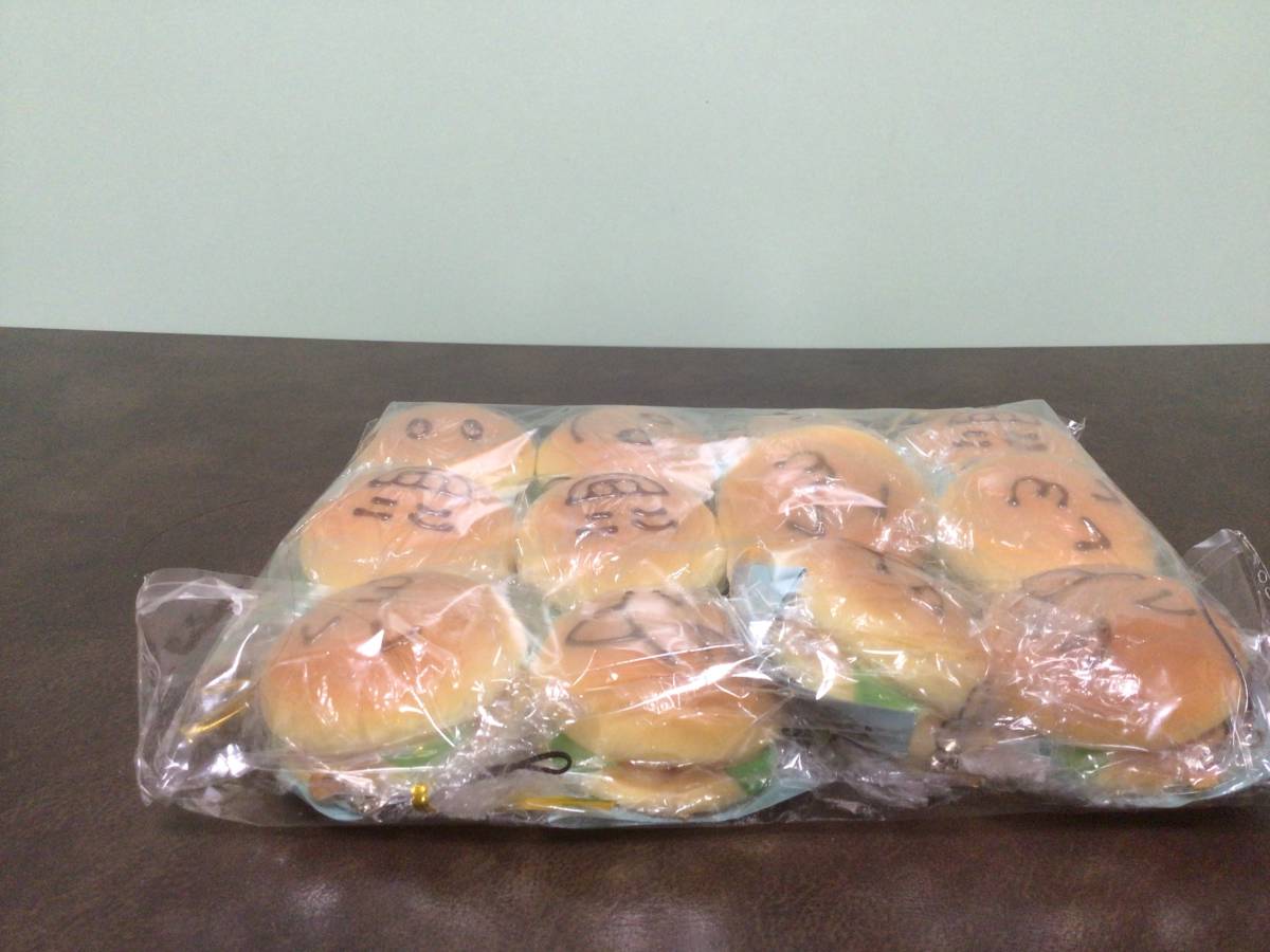 ⑤② new goods *..-. fragrance . make soft handle burger. strap squishy 4 kind each 3 piece total 12 piece set game center gift 