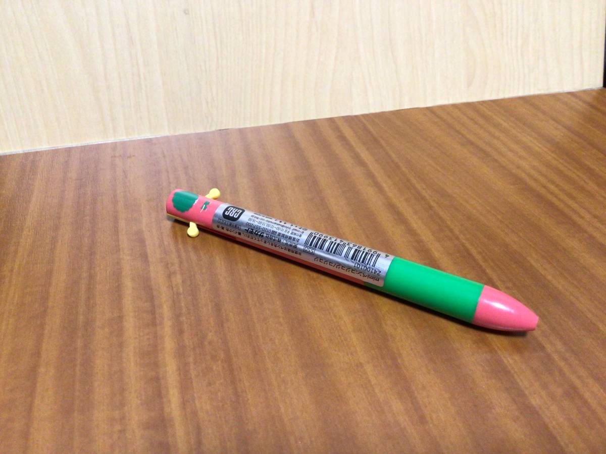 新品★mimiペン コジコジ 2色ボールペン 赤 黒 定価550円 同梱可♪ 日本製_画像4