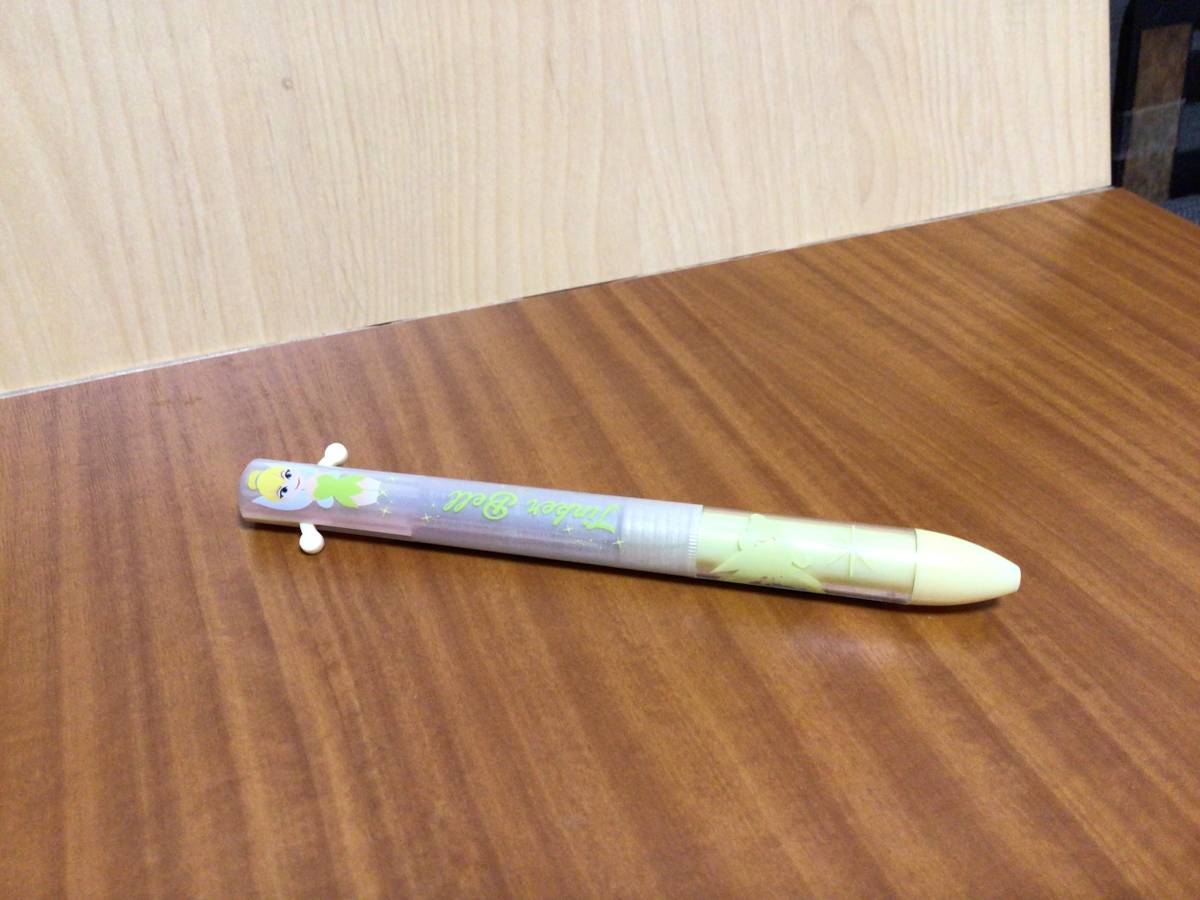 ⑧④新品★mimiペン ティンカーベル 2色ボールペン 赤 黒 定価550円 同梱可♪ 日本製_画像2