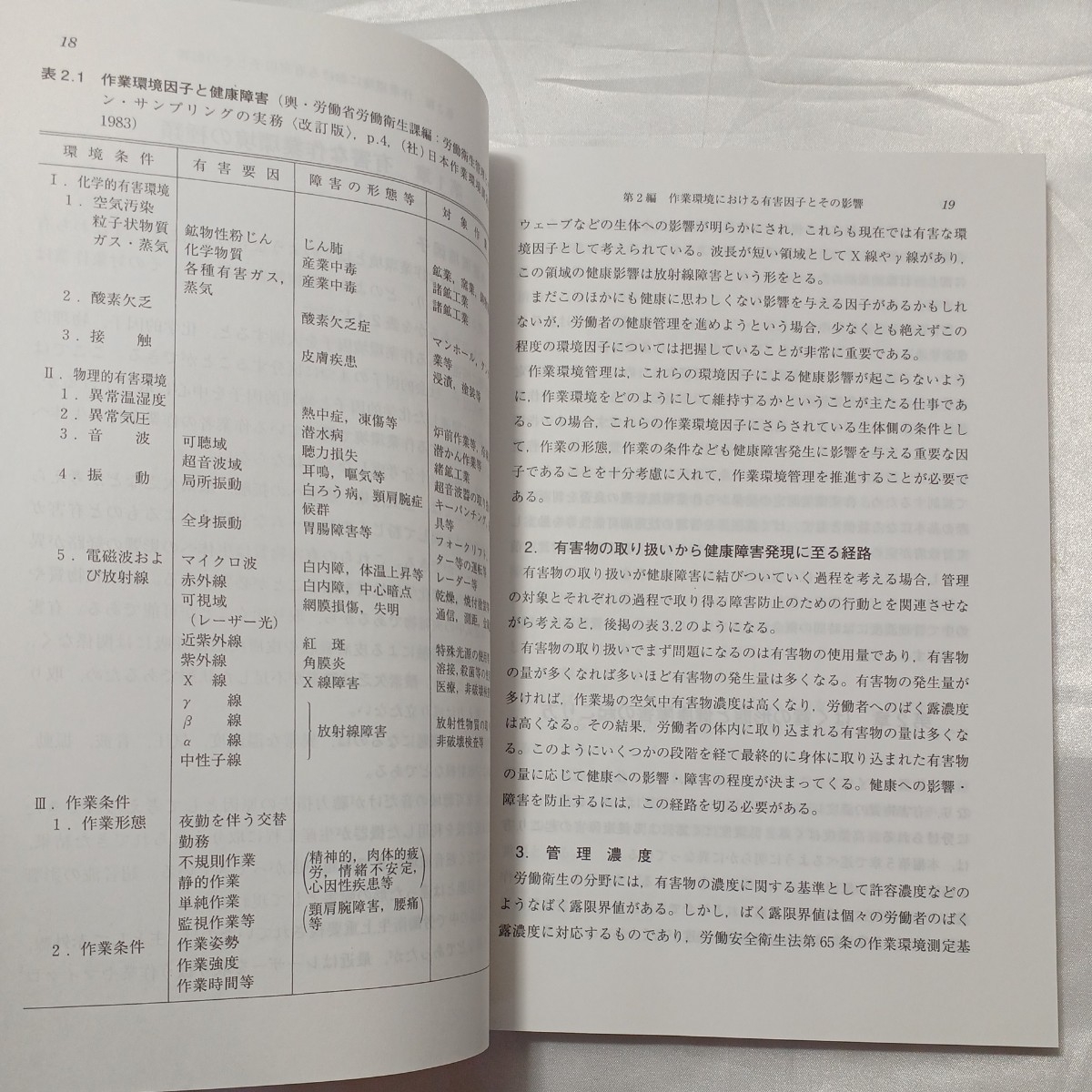 zaa-508♪作業環境測定のための労働衛生の知識 （新訂第２版） 日本作業環境測定協会 日本作業環境測定協会（2006/08発売）