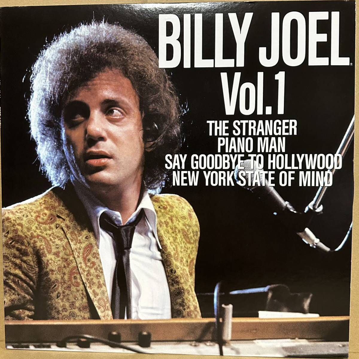 ほぼ新品盤 超美品【12'】 BILLY JOEL / ストレンジャー / ピアノ・マン / さよならハリウッド / ニューヨークの想い　BEST 4 YOU Vol.1_画像1