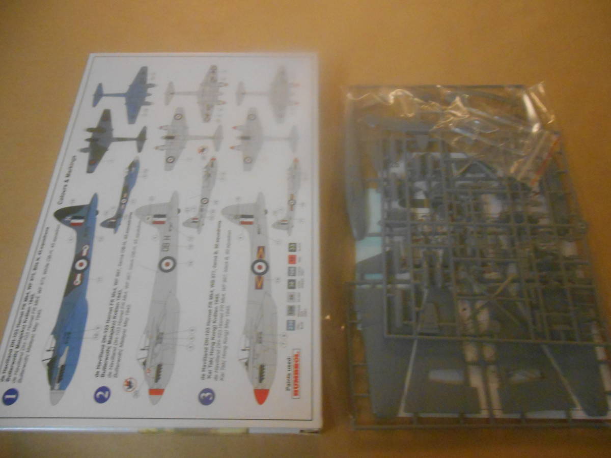 〔全国一律送料340円込〕1/72 AZモデル イギリス デ・ハビランド DH-103 ホーネット FR Mk.Ⅳ_画像3