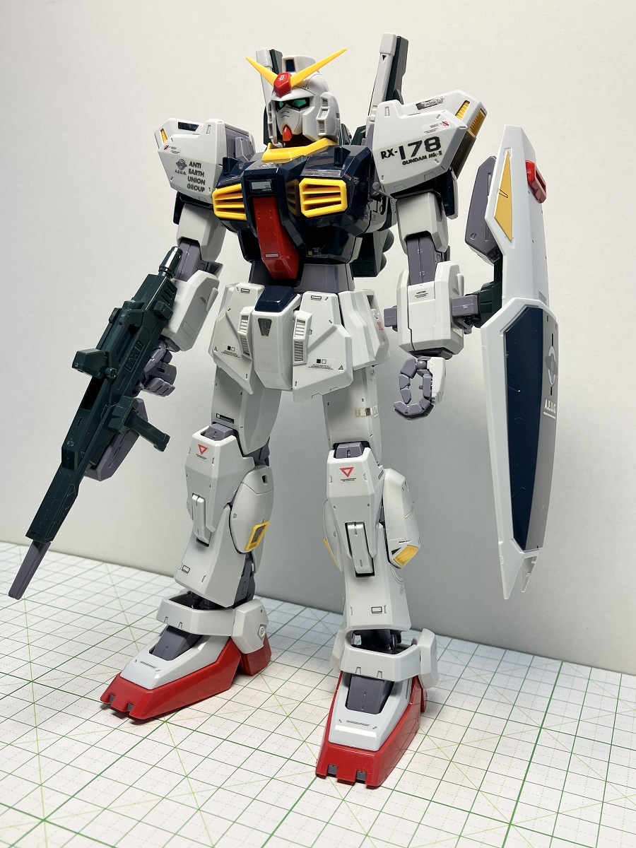 MG RX-178 ガンダムマークⅡ Ver.2.0 (エゥーゴ) HDカラー　完成品 Full Decal_画像6