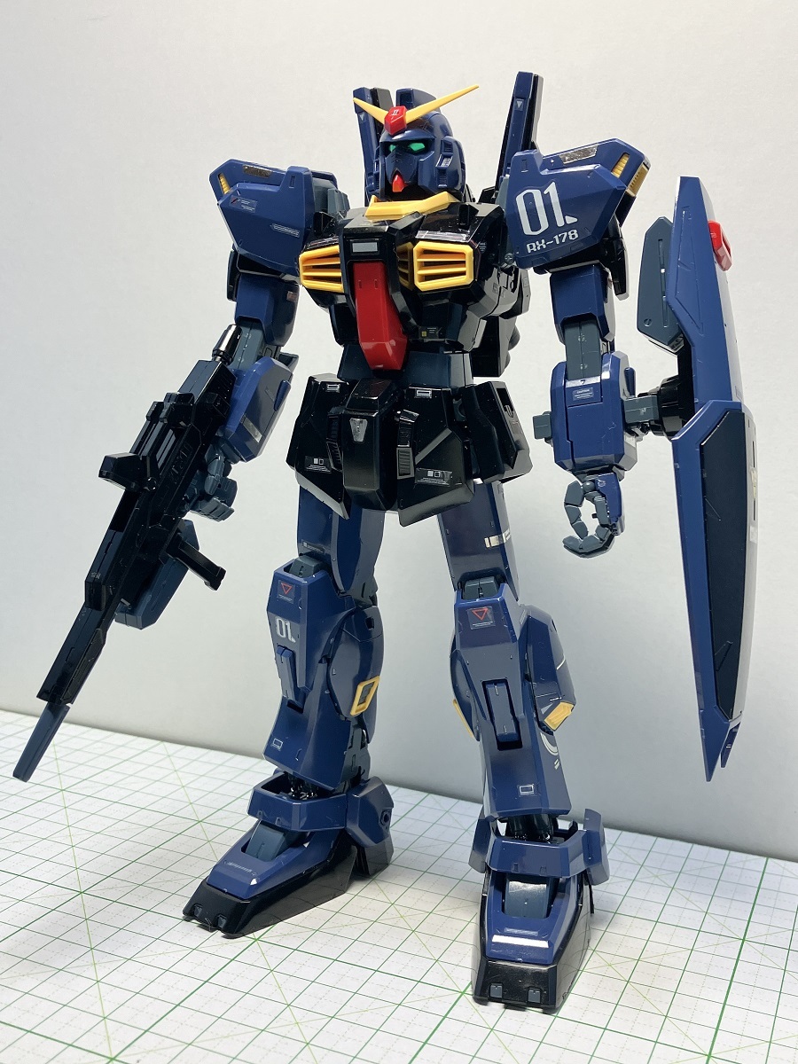 MG RX-178 ガンダムマークⅡ Ver.2.0 (ティターンズ) HDカラー　完成品 Full Decal_画像7